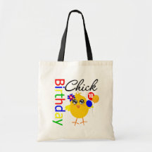 Birthday Chick 10 Years Old Bag