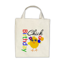 Birthday Chick 19 Years Old Bag