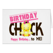 Birthday Chick 1 Card