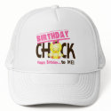 Birthday Chick 1 hats