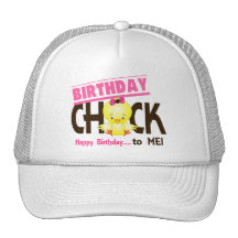 Birthday Chick 1 Hats
