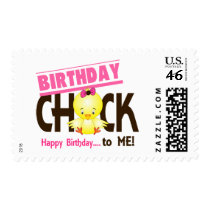 Birthday Chick 1 postage by chicktees Birthday Chick 1 postage