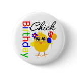 Birthday Chick 21 Years Old Pins