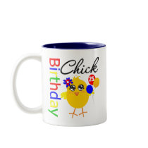 Birthday Chick 25 Years Old mugs by chicktshirts Birthday Chick 25 Years Old mugs