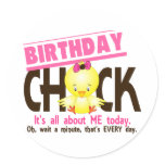 Birthday Chick 3 Sticker