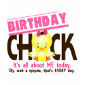 Birthday Chick 3 t-shirts by chicktees Birthday Chick 3 t-shirts