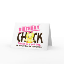 Birthday Chick 4 cards