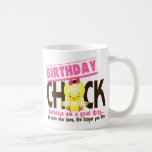 Birthday Chick 4 Mugs
