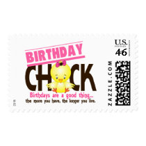 Birthday Chick 4 Stamps