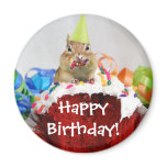 Birthday Chipmunk Magnets