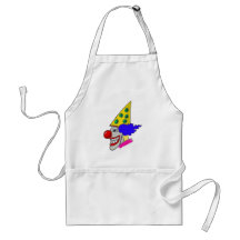 Birthday Clown Gifts Apron
