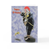 Birthday Clown, HappyBirthday! - Customized cards