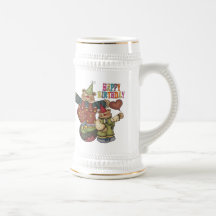 Birthday Clowns Coffee Mugs