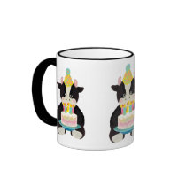 Birthday Cow Mug