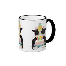 Birthday Cow Mug
