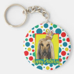 Birthday Cupcake - Afghan Key Chain
