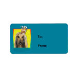 Birthday Cupcake - Afghan Custom Address Labels