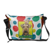 Birthday Cupcake - Airedale Commuter Bag