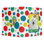 Birthday Cupcake - American Eskimo binders