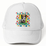 Birthday Cupcake - Australian Cattle Dog Trucker Hats