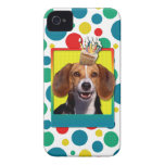 Birthday Cupcake - Beagle iPhone 4 Cover