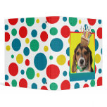 Birthday Cupcake - Beagle Puppy - Chloe 3 Ring Binders