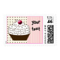 Birthday Cupcake - birthday girl stamp