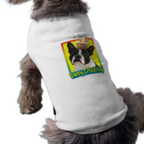 Birthday Cupcake - Boston Terrier Pet T-shirt