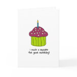 Birthday Cupcake cards