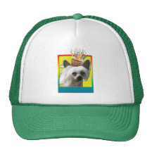 Birthday Cupcake - Chinese Crested - Kahlo Trucker Hats