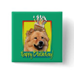 Birthday Cupcake - Chow Chow - Cinny Button