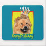 Birthday Cupcake - Chow Chow - Cinny Mousepads