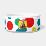 Birthday Cupcake - Cocker Spaniel Dog Bowl