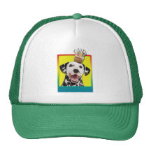 Birthday Cupcake - Dalmatian Mesh Hat