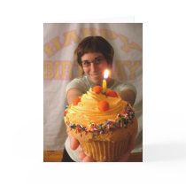 Birthday Cupcake Greeting Cards