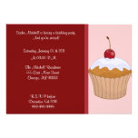 Birthday Cupcake Invitation