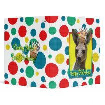 Birthday Cupcake - Kangaroo Binder