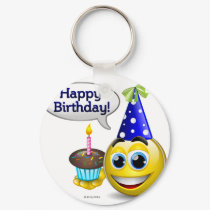 Birthday Cupcake keychains by smileycentral Birthday Cupcake keychains