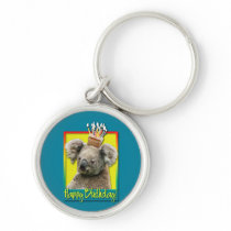 Birthday Cupcake - Koala Keychain
