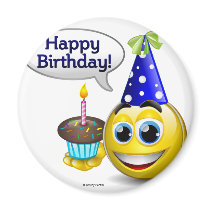 Birthday Cupcake magnets