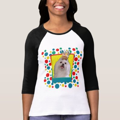 Birthday Cupcake - Maltese T Shirt