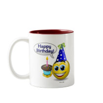 Birthday Cupcake mugs by smileycentral Birthday Cupcake mugs