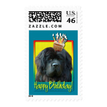 Birthday Cupcake - Newfoundland Postage Stamp