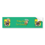 Birthday Cupcake - Pitbull - Tigger Bumper Sticker