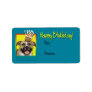 Birthday Cupcake - Pitbull - Tigger Personalized Address Labels
