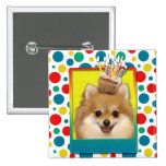 Birthday Cupcake - Pomeranian Pins