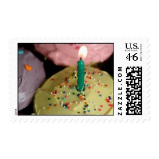 Birthday Cupcake stamp