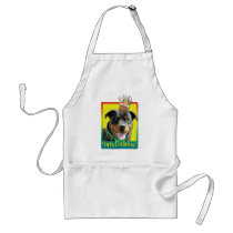 Birthday Cupcake - Rottweiler - SambaParTi Apron