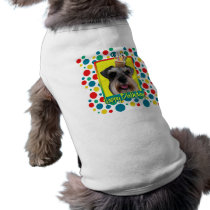 Birthday Cupcake - Schnauzer Doggie Tee Shirt
