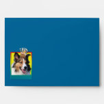 Birthday Cupcake - Sheltie Envelope